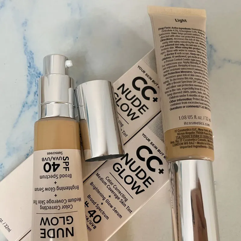 Тонировка для кожи с эффектом коррекции цвета телесного |