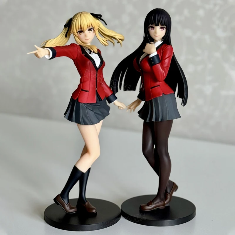 Фото 17 см Kakegurui xx Jabami Yumeko Аниме Девушка Фигурка POP UP PARADE Saotome Mary Фигурка Meari Saotome Фигурка Модель Кукла Игрушка №1
