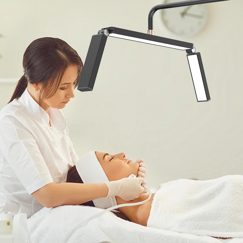 36-дюймовая Большая складная лампа в форме Луны для наращивания ресниц с