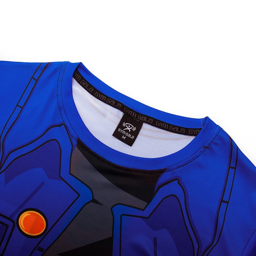 Футболка мужская компрессионная с длинным рукавом забавная модная 3D-принтом