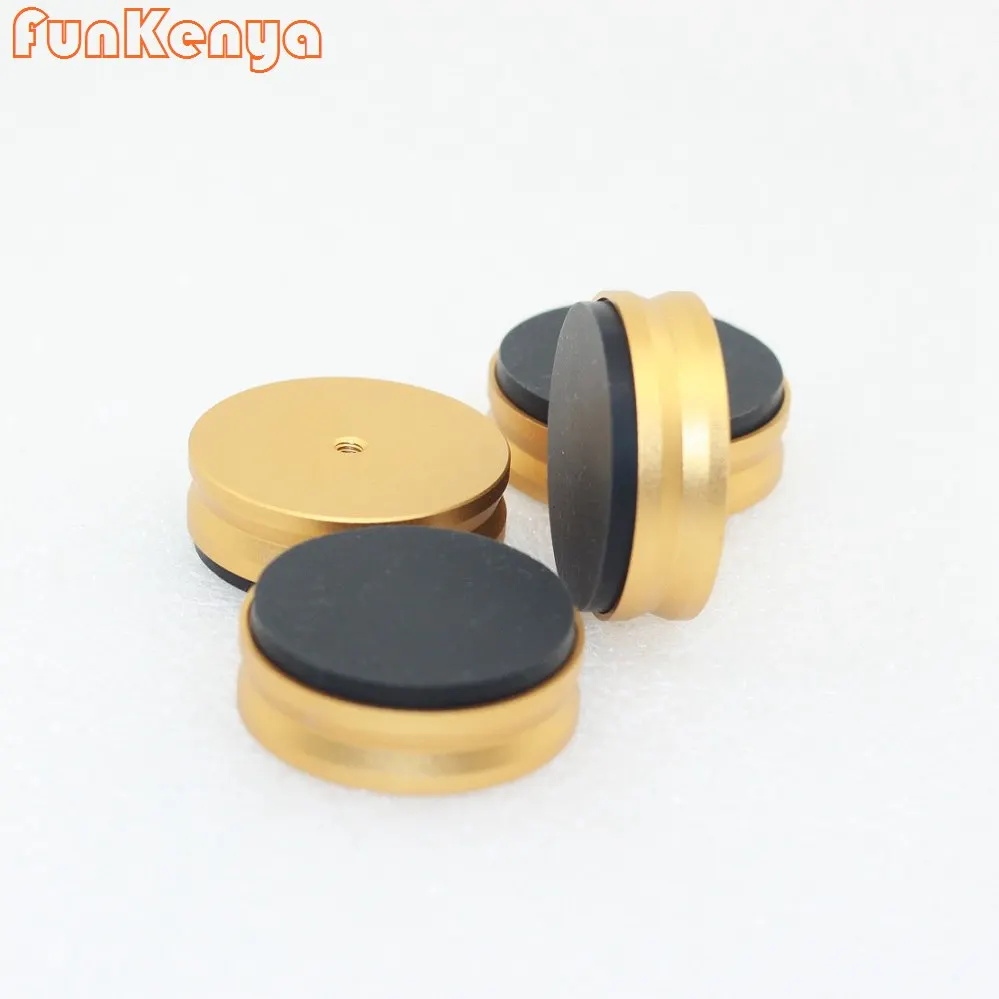 

44*25 мм ножки машины из анодированного алюминия 44 мм наборы усилителей DIY амортизирующие матовые ножки