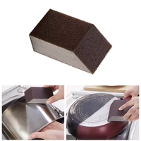 alumina emery sponge cleaning brush remove stains rust bowl washing sponge kitchen cleaning brush pot pan cleaning tools