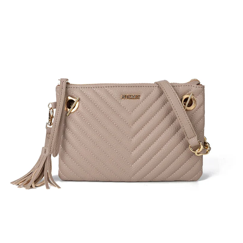 Классическая винтажная сумка через плечо с бахромой-повседневная женская