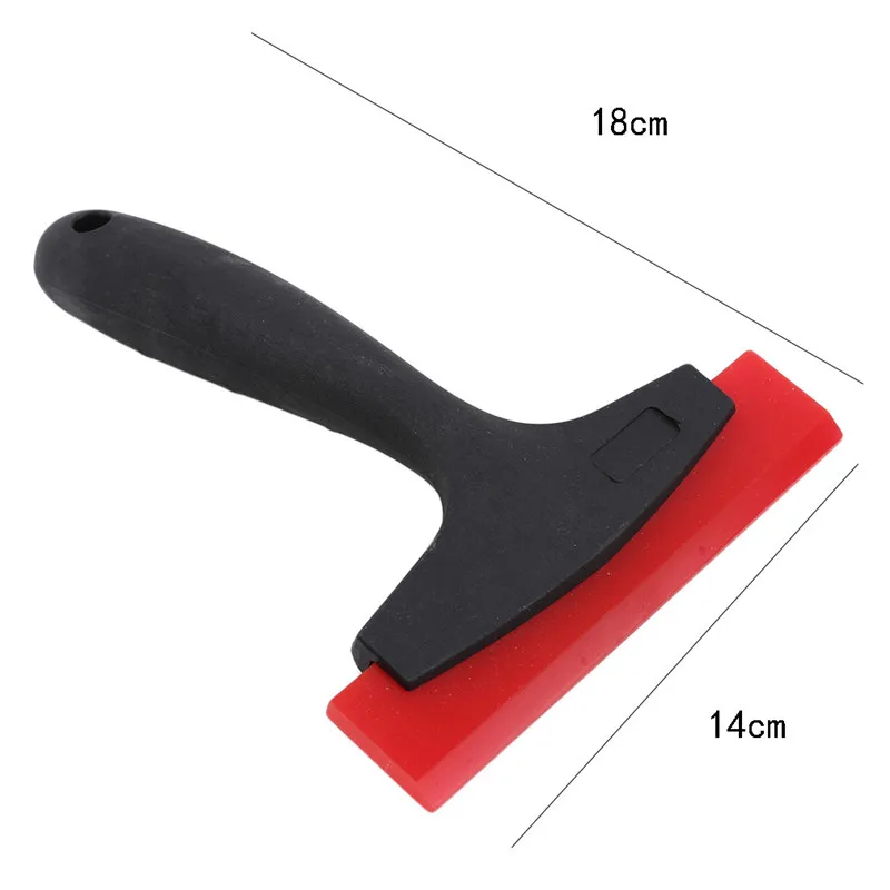 

Red Rubber Eraser With Handle Scraper Tools Squeegee Vinyl Car Wrap Tools Snow Ice Scraper Window Cleaning Tool