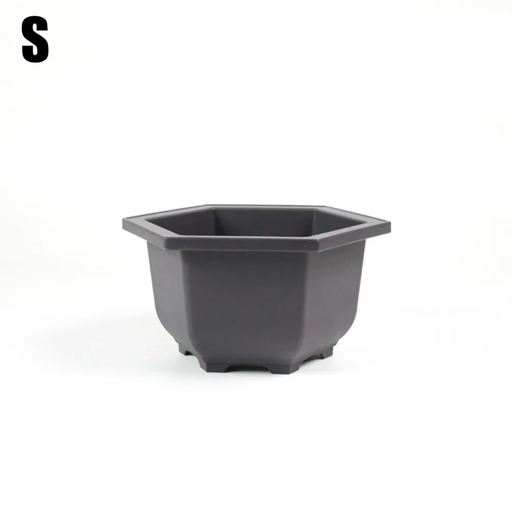 

Garden L M Tray Flower Pot Imitation Bonsai Bowl Decor Grow Nursery Plant Planter Pots Rectangle Balcony Basin