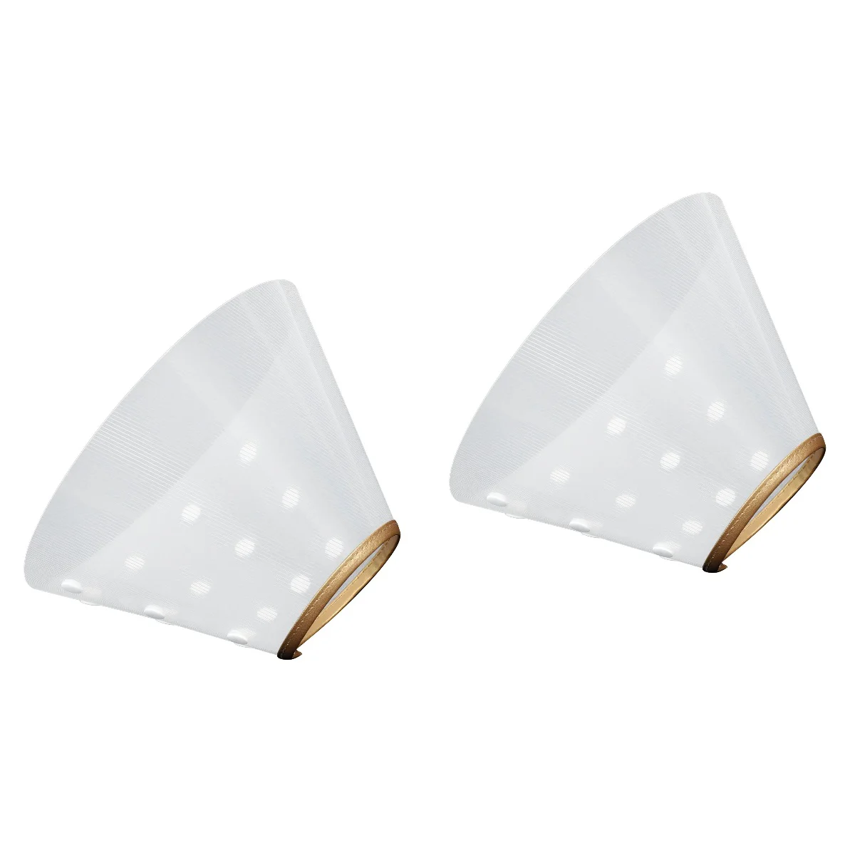 

2pcs Anti Licking and Scratch Cat Recovery Collar Adjustable Cone After Surgery