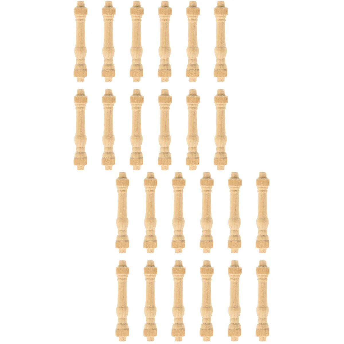 

Mini Furniture Handrails Miniaturehouse Railing Model Train Terrarium Ornaments Wooden Ornament Adornment Supplies Kids Toys