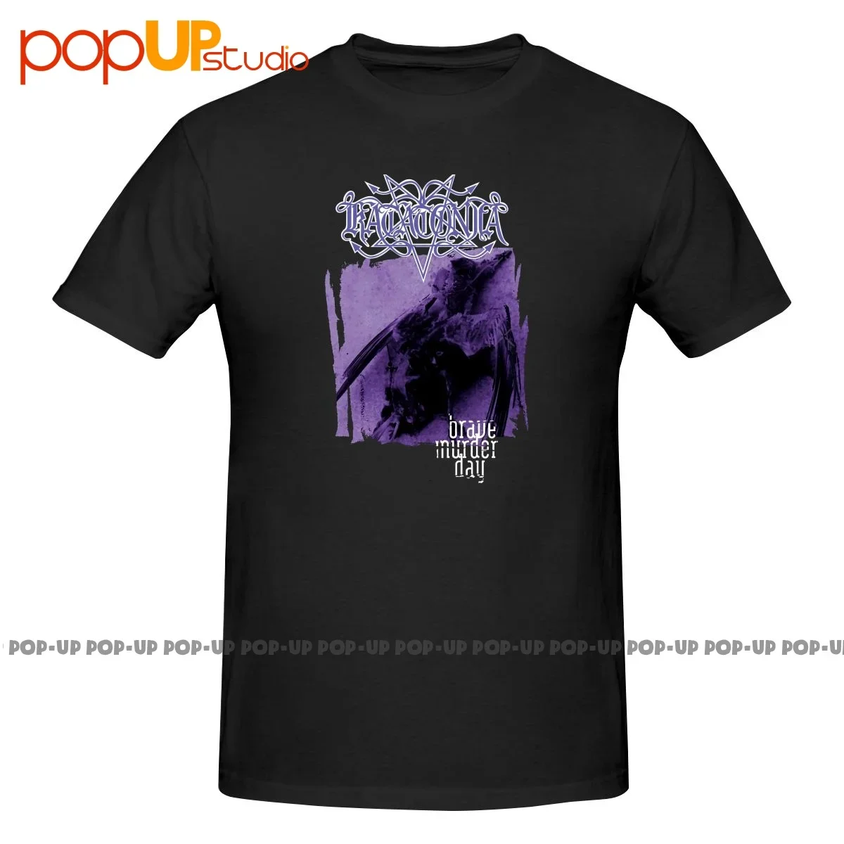 Katatonia Brave Murder Day Рубашка Футболка Редкий хипстер с принтом Высокое качество