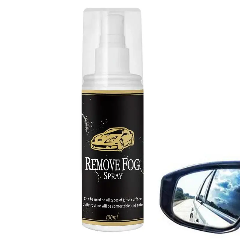 

Anti-Fog Spray For Car 100ml Car Glass Waterproof Coating Agent Increase Visibility Works On Windows Glasses Screens Windshields