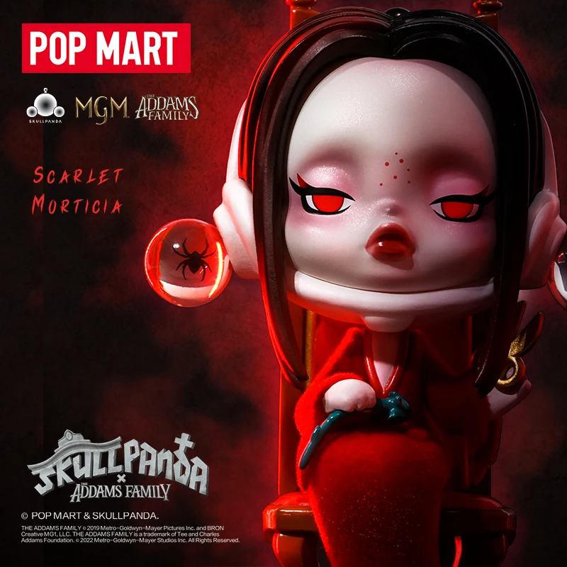

Skullpanda Addams Family Series Blind Box Mistery Box Cute Caja Ciega Surprise Box Toy Girl Gift Christmas Toys Anime Figure