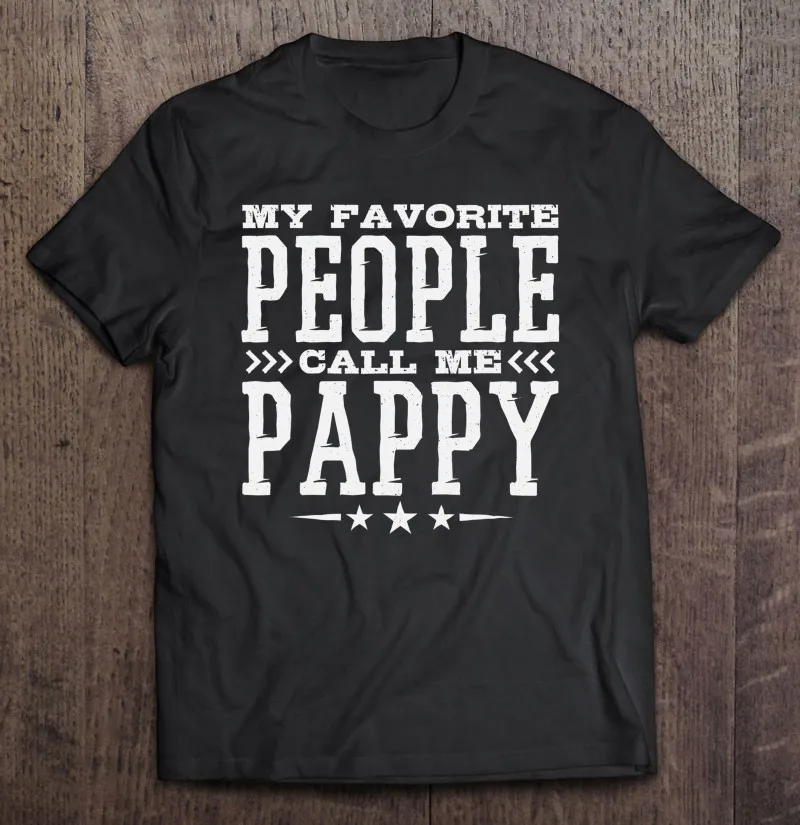 

Футболка мужская с надписью «My любимые люди» и надписью «Call Me Pappy»