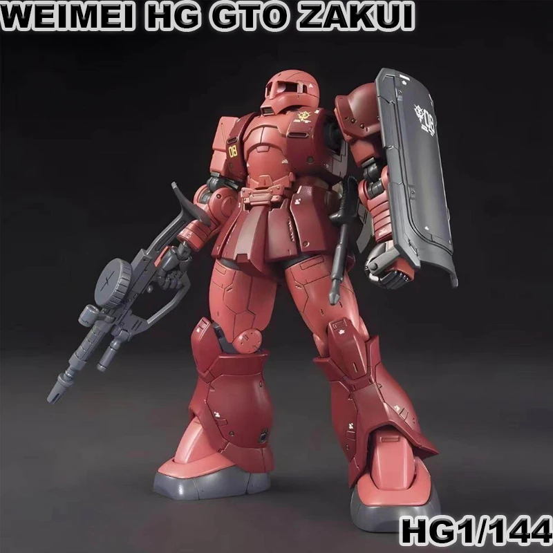 Фото Новая сборная модель Weimei KO HG ZAKU I Char, масштаб 1/144, пластиковая фигурка GTO из аниме, игрушка для детей, изысканный подарок №1