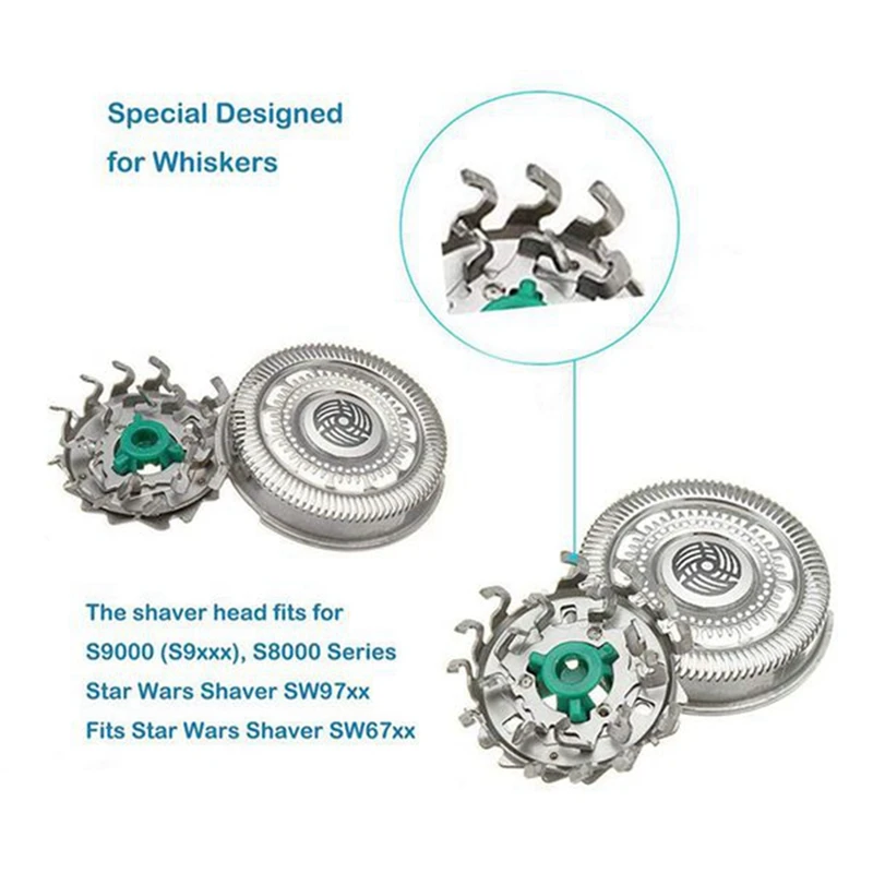 Сменная головка для бритвы S7000 S8000 S9000 S9031 S9041 S9111 S9121 S9151 S9161 S9171 6 шт. | Держатели