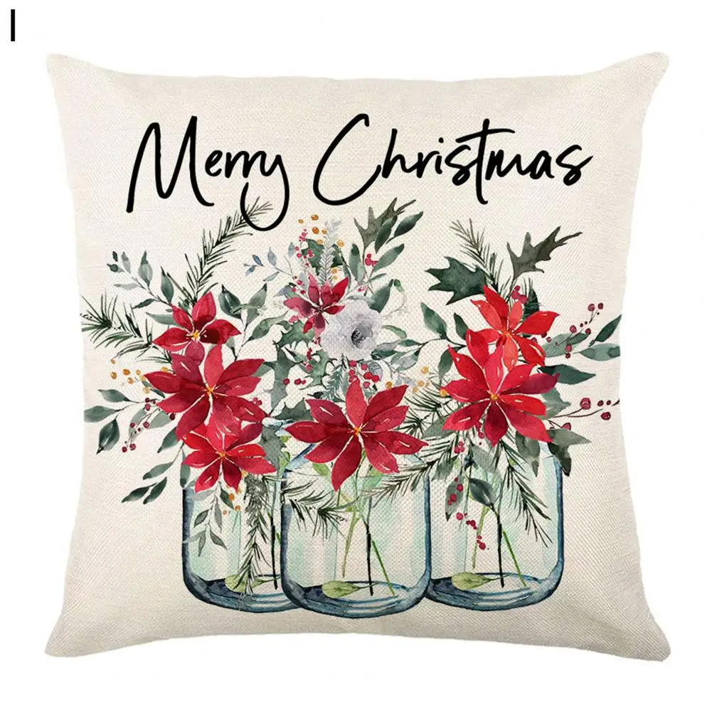 

Cushion Cover Practical Sofa Throw Pillow Case Breathable Home Decoration Square Pillowcase