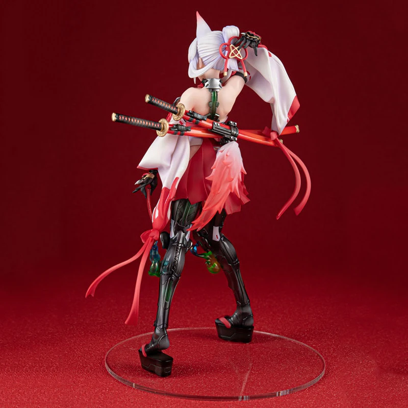 Фото Подлинная оригинальная Amiami Azur Lane IJN Agano ПВХ 1/7 21 СМ Фигурка Аниме Коллекционная модель Куклы Статуэтка Орнамент Подарочная игрушка №5
