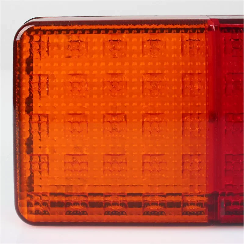 

Rear Rectangle Removable Tail Light Super Bright Trailer For Caravan Bus Car Indicator Useful