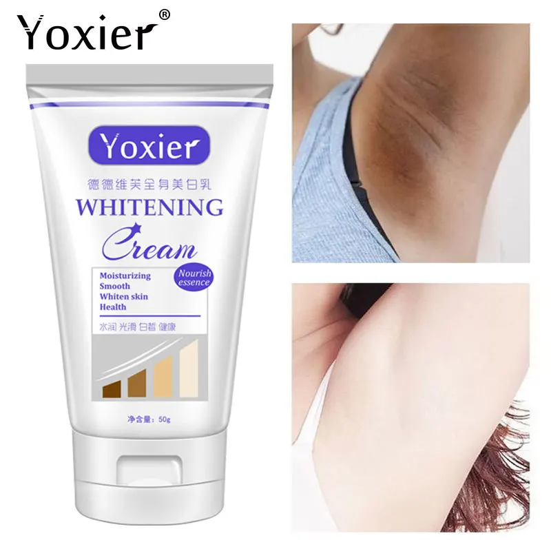 

Yoxier Whitening Cream Improve Arm Armpit Ankles Elbow Knee Nipple Private Parts Whitenings Body Dull Brighten Bodys Care 1PCS