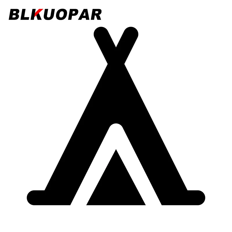 Фото BLKUOPAR для Tipi, автомобильные наклейки, индивидуальные устойчивые к царапинам наклейки, простые креативные окна, декор для мотоцикла, Стайлинг автомобиля, сделай сам №1