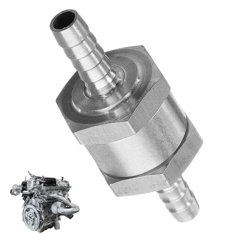 

Односторонний обратный клапан для топлива, 6/8/10/12 односторонний обратный клапан для топлива, алюминиевый сплав, встроенный обратный клапан для топлива, масла, бензина