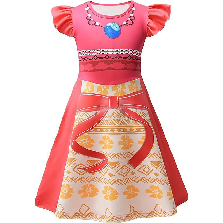 Платье для косплея с мультяшным принтом маленьких девочек в нескольких стилях и