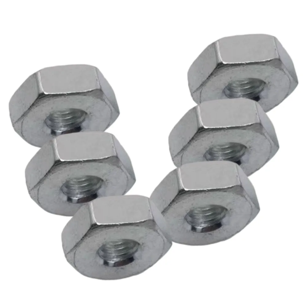 

Replacement Chainsaw Guide Bar Nuts Pack of 6 Hexagon Nuts Durable and Anti corrosion Easy to Install on Your Chainsaw