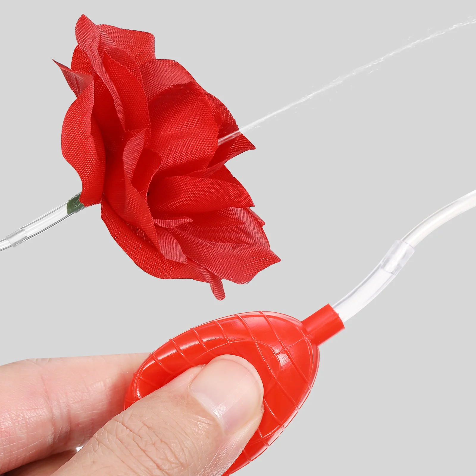 Брошь с имитацией цветка забавные булавки игрушка хитрые игрушки распыление