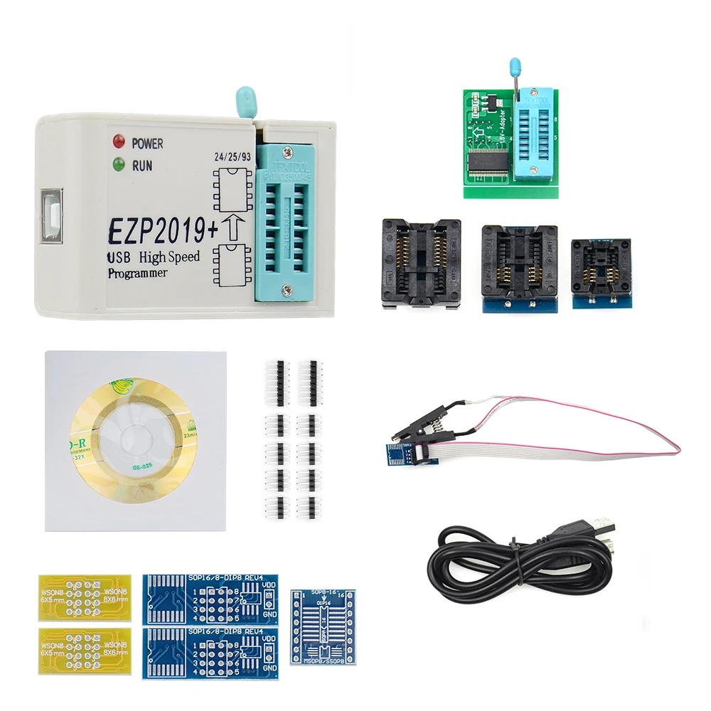 Оригинальный Высокоскоростной USB-программатор EZP2019 SPI EZP 2019 Support24 25 93 EEPROM Flash BIOS