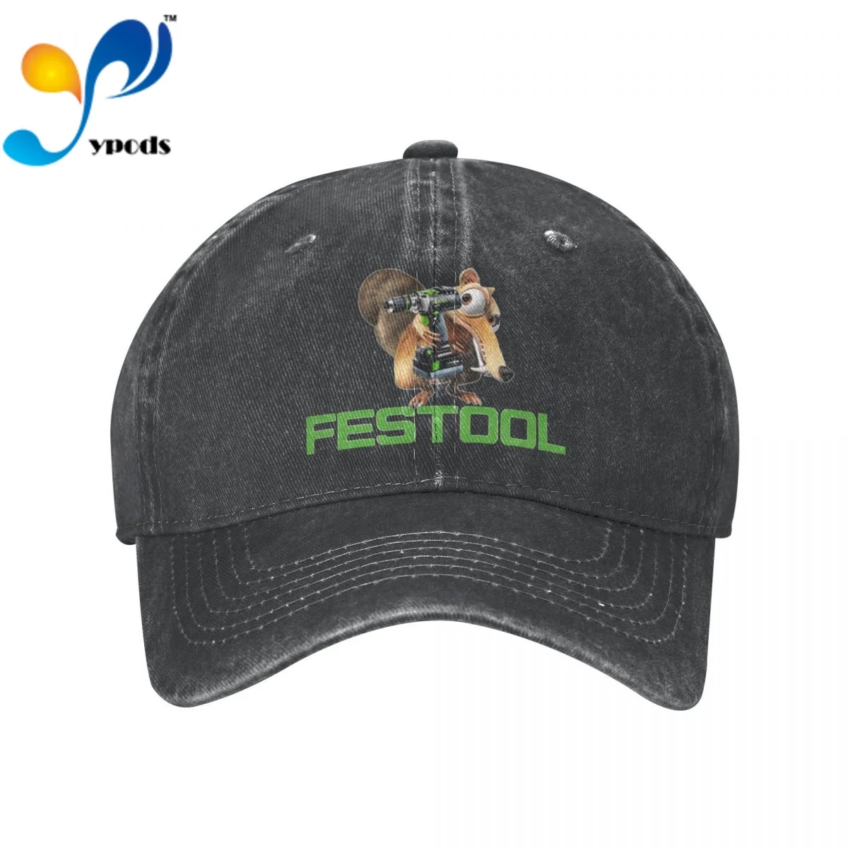 

Festool Funny Men's Tractor Denim Baseball cap Snapback Hats Autumn Summer Hat Caps Casquette hats
