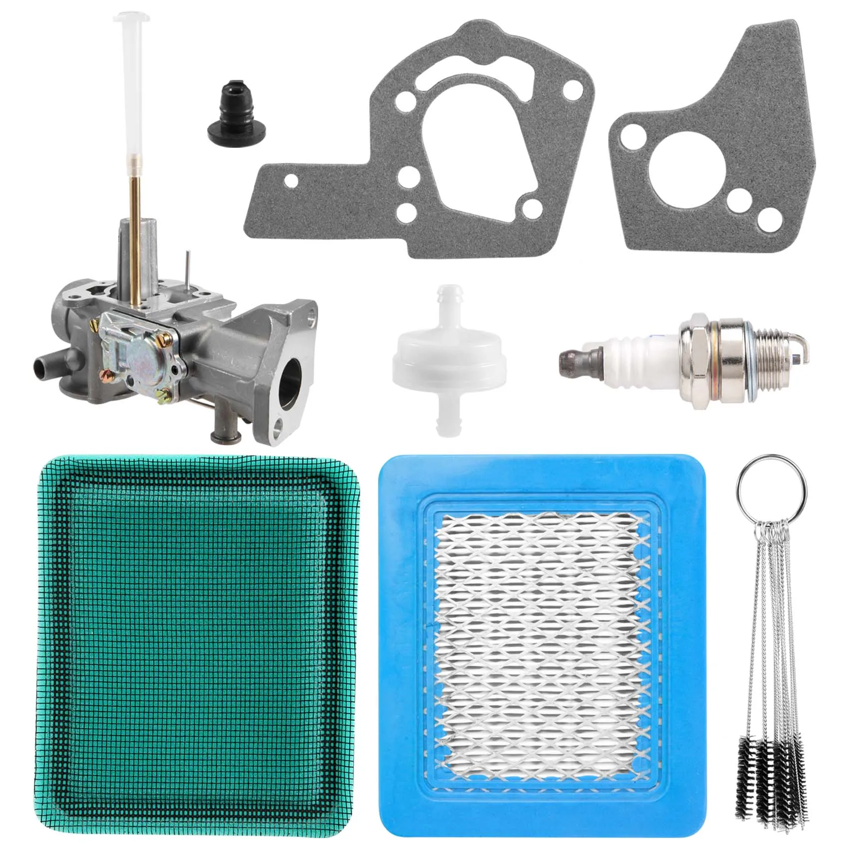 Замена карбюратора для двигателей Briggs &amp Stratton комплект прокладок 5 л.с. 130202 112202