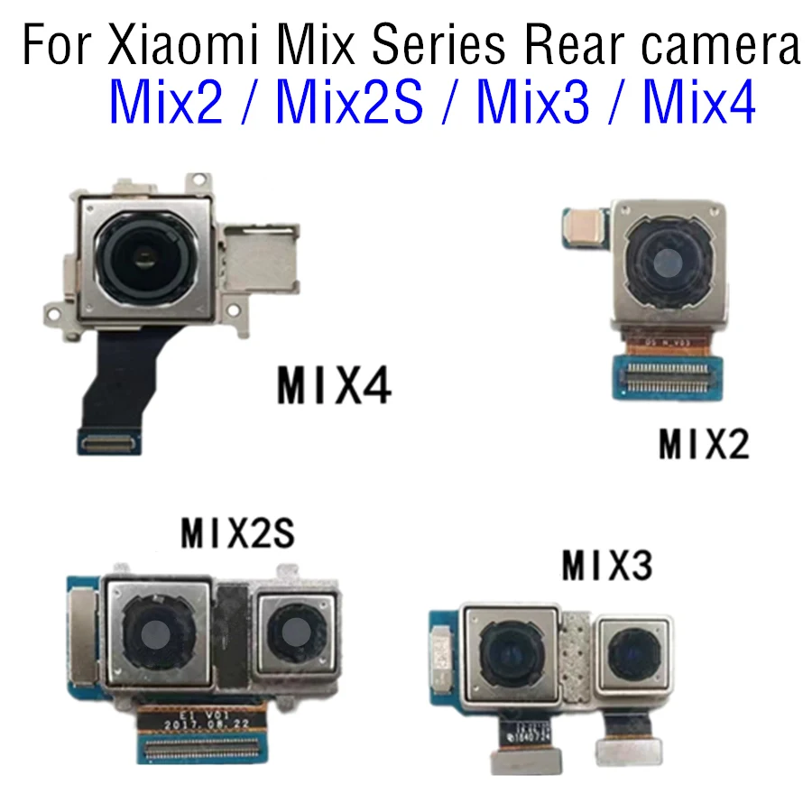

Front Rear Back Camera For Xiaomi Mi Mix 2 2s 3 Mix2 Mix2s Mix3 Mix4 Main Facing Camera Module Flex Replacement Spare Parts
