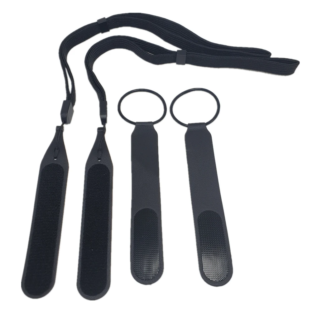 

Ремешок на запястье из искусственной кожи, нескользящий ремешок на костяшки, фиксированный регулируемый размер, аксессуары для очков вирту...