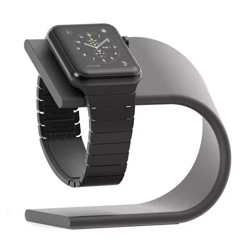 

Aluminum Charger Charging Holder Stand Dock Station for Apple Watch 38mm 42mm 44 for Aplle Iwatch Applewatch Cradle Phone Holder