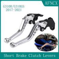 2022 new motorcycle adjustable accessories short brake clutch levers for bmw g310rg310gs 2017 2018 2019 2020 2021