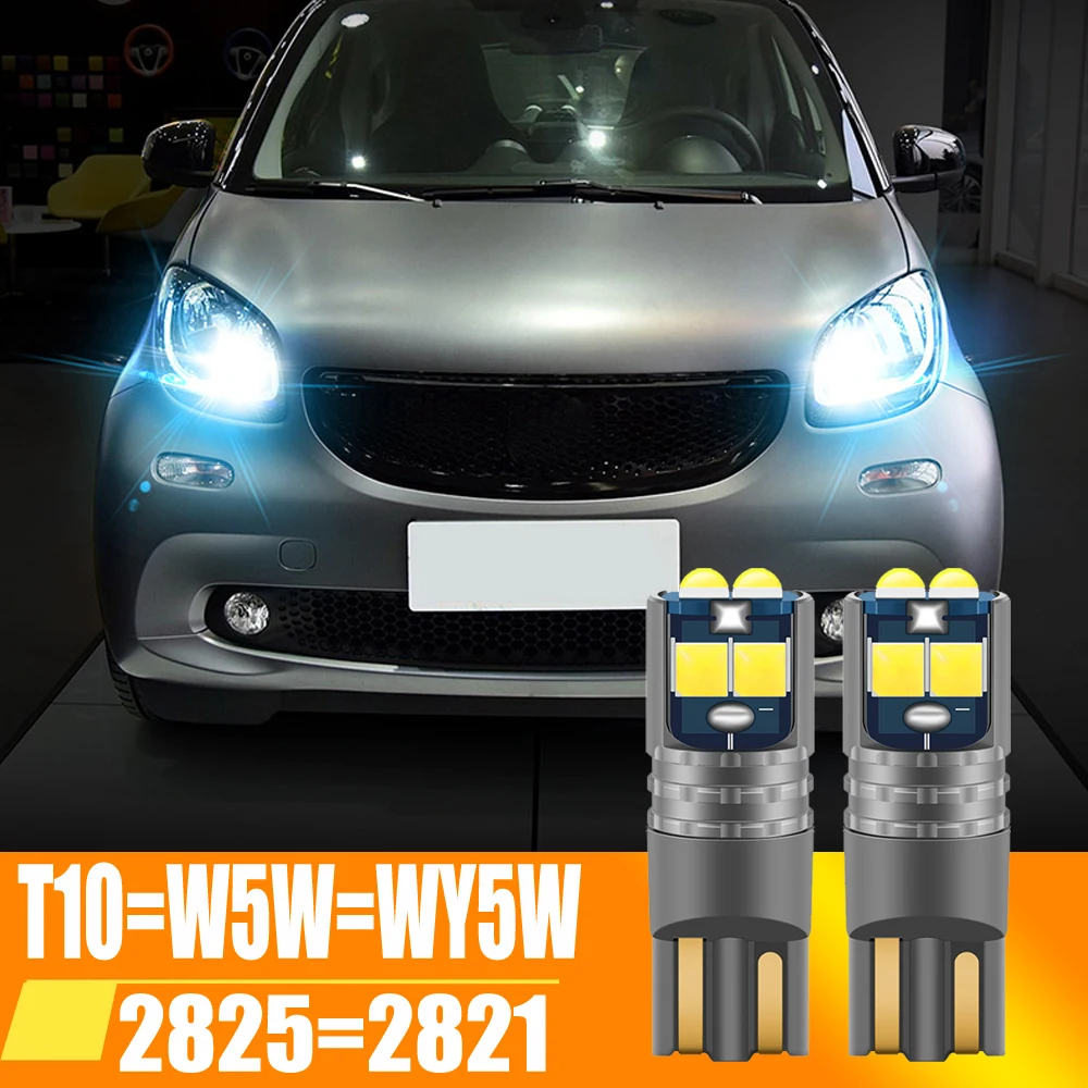 

2pcs High Quality T10 W5W Super Bright Car Interior Reading Dome Light Marker Lamp 168 194 LED Auto Wedge Parking Bulbs Red 12v