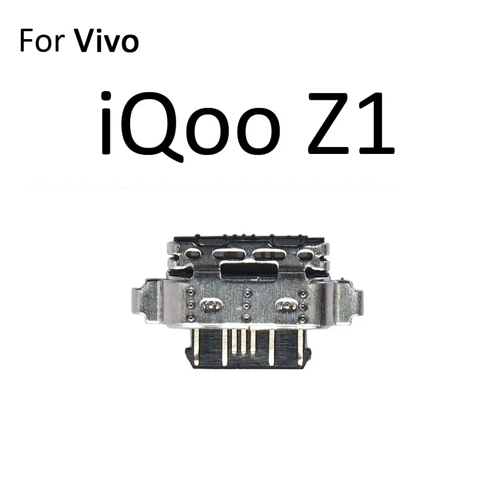 Разъем Type-C Micro USB для зарядки разъем док-станции порт Vivo iQOO Neo 3 U1 Z1 Z1x NEX двойной