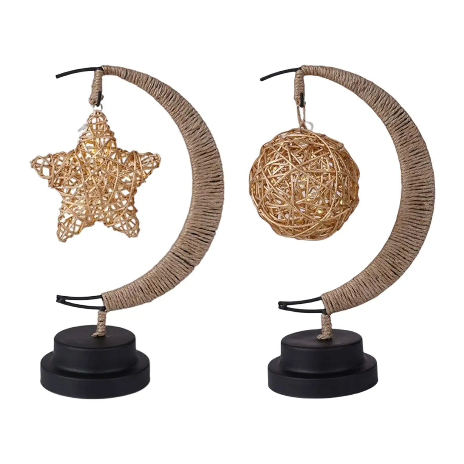 

Night Light Decorative Warm Lighting Centerpiece Nightlight Battery Operated Bedside Lamp for Restaurants Festival Nightstand