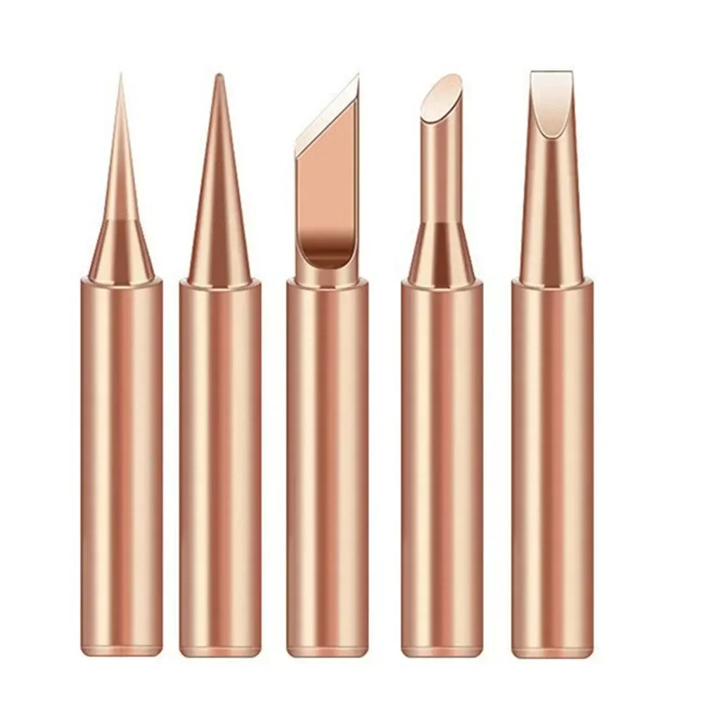 5 шт. жало для паяльника I + B + K + 3C + 2,4D электрическая головка для паяльника, медная сварочная головка для паяльной станции, сварочное оборудование