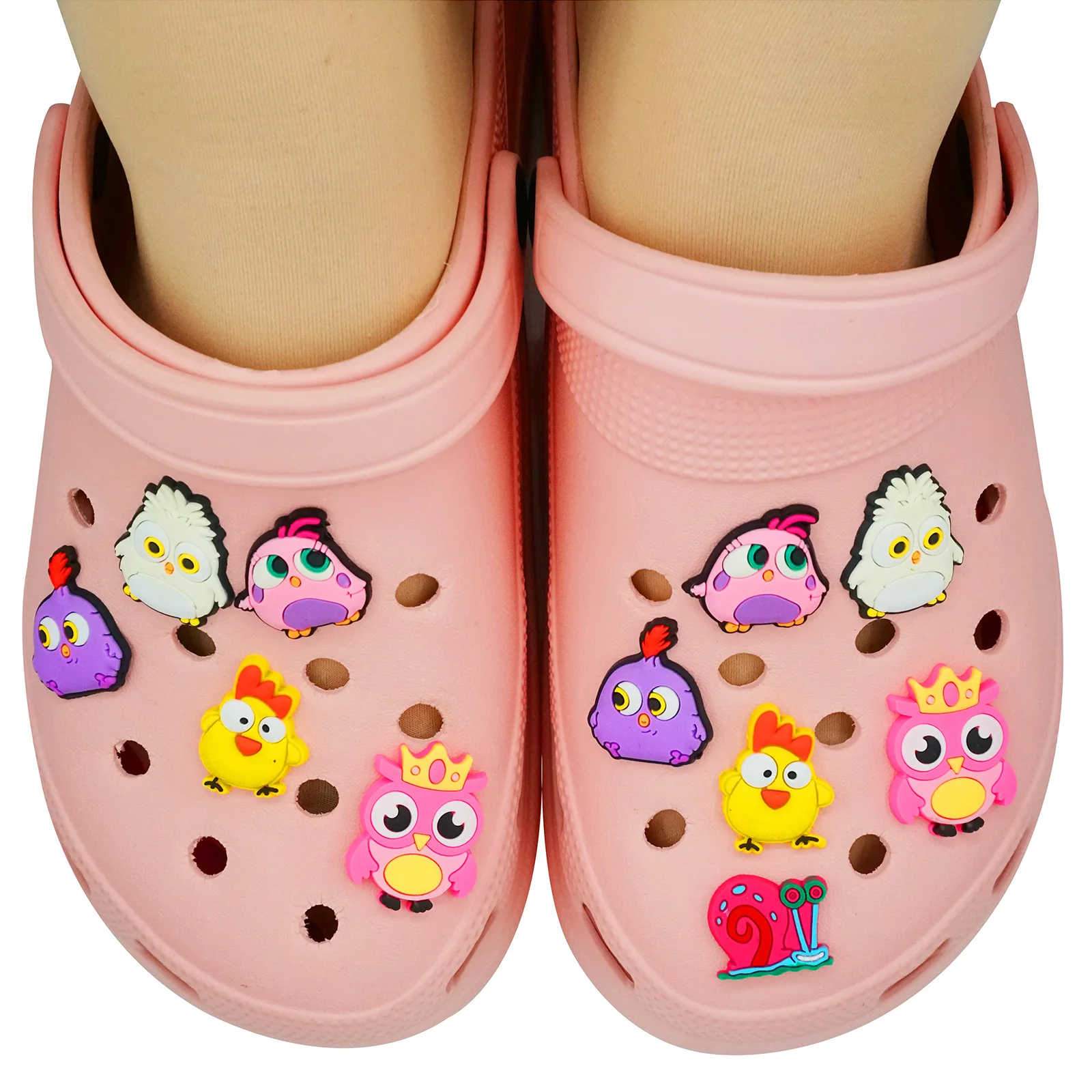 1 шт. украшения для обуви в виде животных |