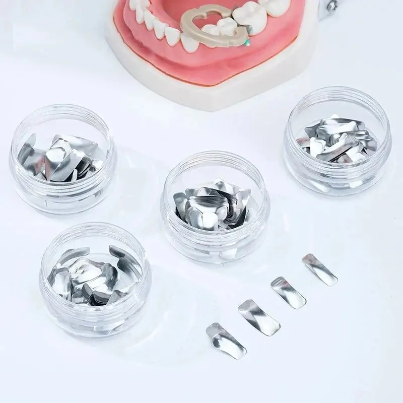 50 Шт. Стоматологические Секционные Матрицы Контурная Система Из Нержавеющей