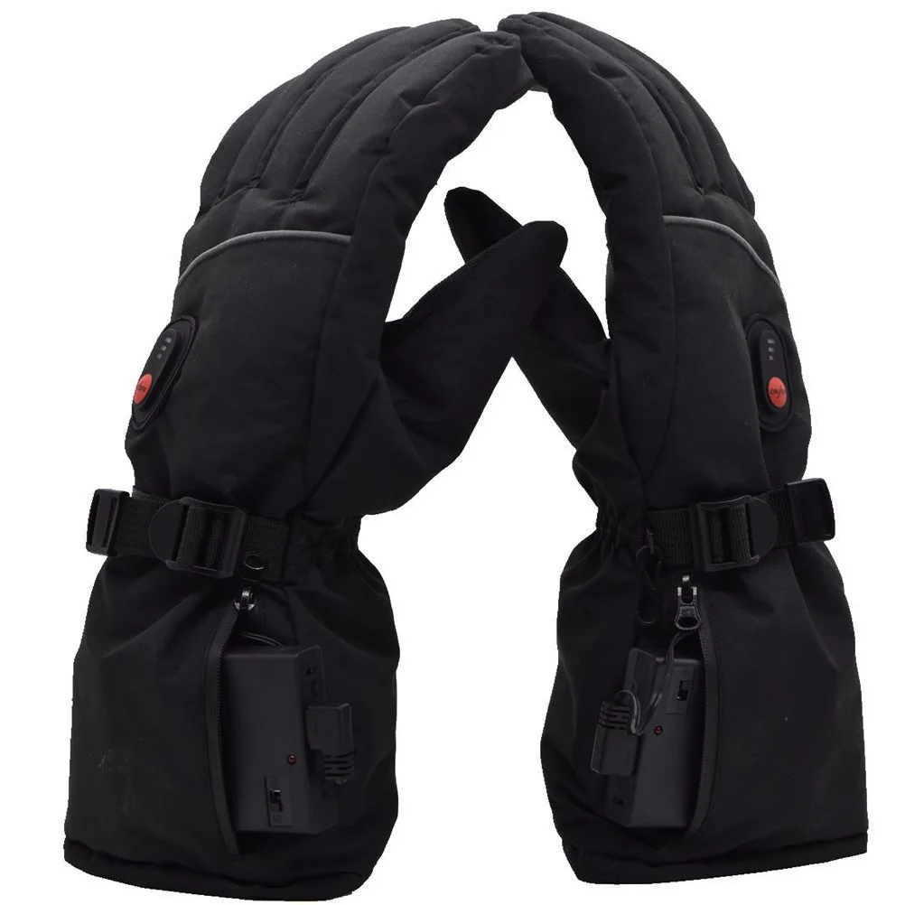 

Gloves Heated Winter Motorcycle Waterproof Hand Electric Thermal Warming Warmer Snow Mitten Riding Mittens Men Ski Work
