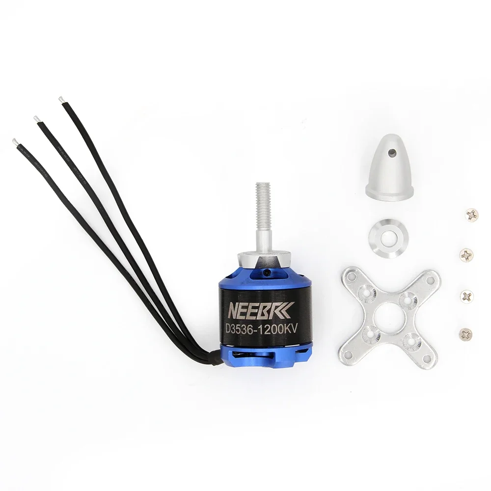 NEEBRC 2-4S 3536 1200KV Бесщеточный двигатель Hobbywing Skywalker 40A V2 UBEC ESC Контроллер скорости для