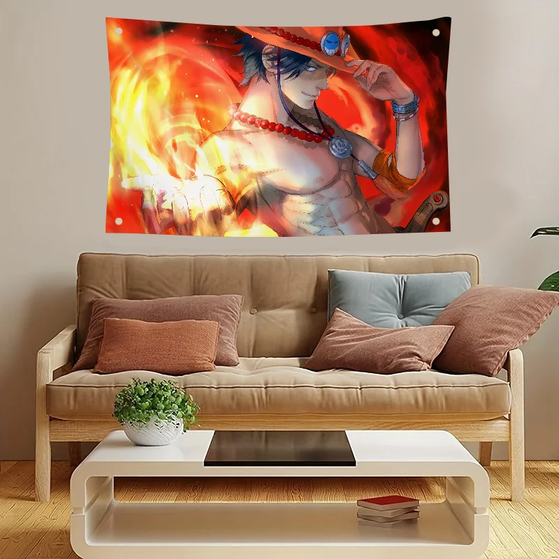 1 шт. аниме цельный флаг флаги и баннеры с четырьмя отверстиями полиэстер уличный