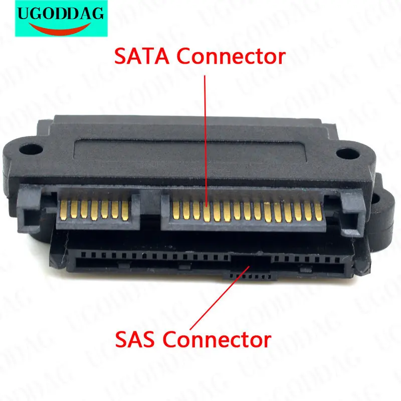 Адаптер SATA для жесткого диска Raid с 15 контактами 7 контактов + 15 контактами на SFF-8482 SAS 22 контактный конвертер адаптер