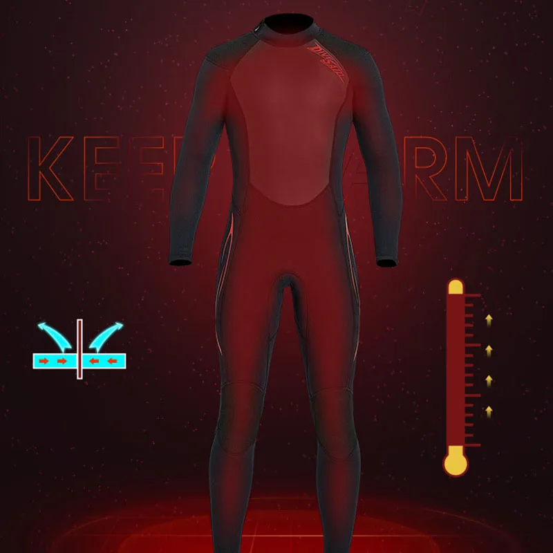Новый Неопреновый гидрокостюм Oulylan 3 мм для мужчин и женщин слитный костюм