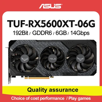 Asus high-end unique AMD TUF RX5600XT-06G game GDDR6 192 bit game desktop computer graphics card PK RTX2060 1