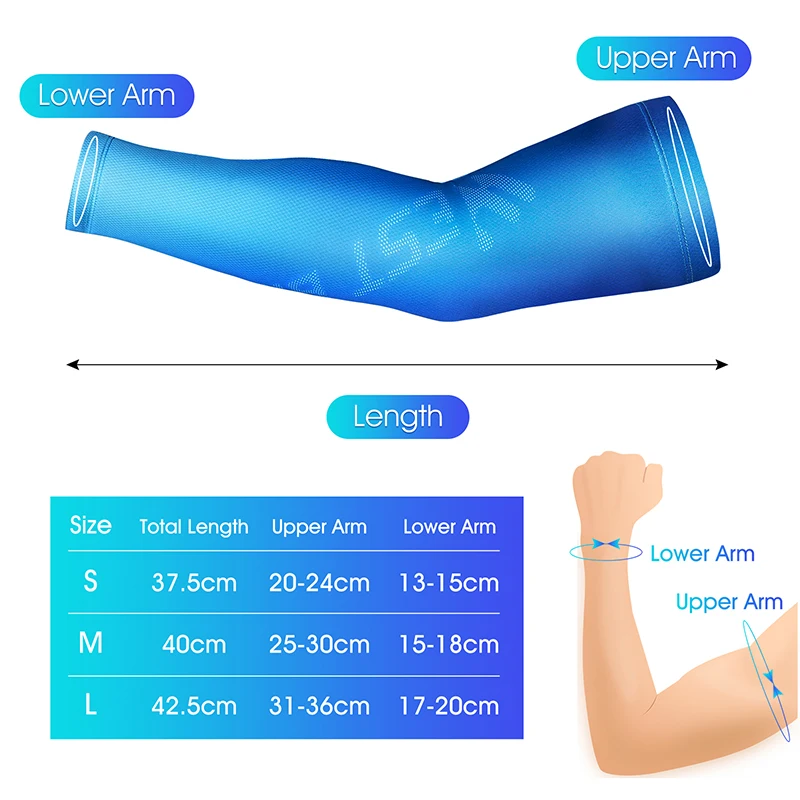 WEST BIKING Велоспорт Рукава для бега UPF50 + Дышащий быстросохнущий баскетбольный чехол