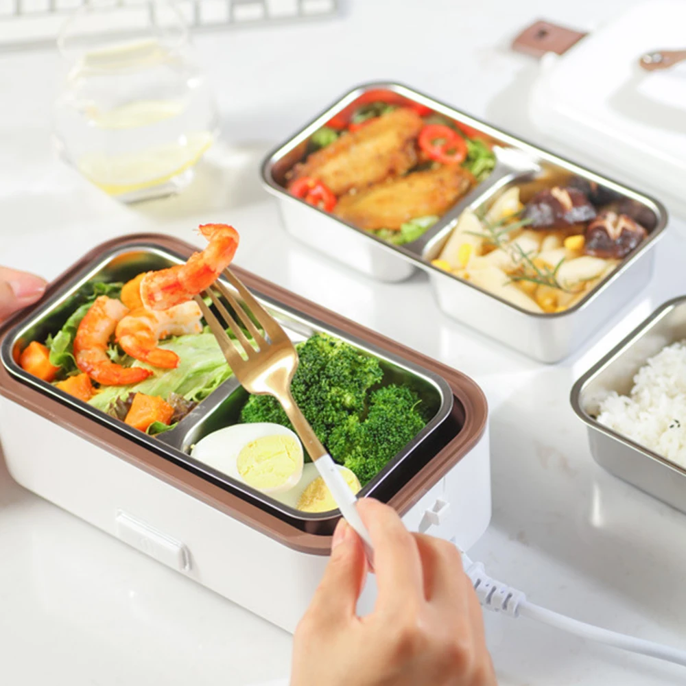 Портативный штепсельный Электрический Ланч-бокс контейнер для отопления и