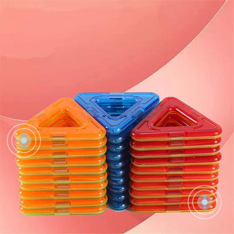 

50 шт., Детский конструктор-треугольник