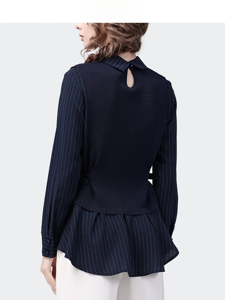 Высококачественный вязаный топ из двух предметов женская осенняя одежда новый