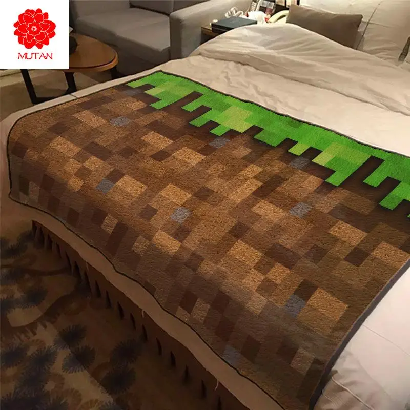 

Bloco De Terra плюшевое одеяло Бросьте на диван домашний декор мягкое теплое моющееся одеяло